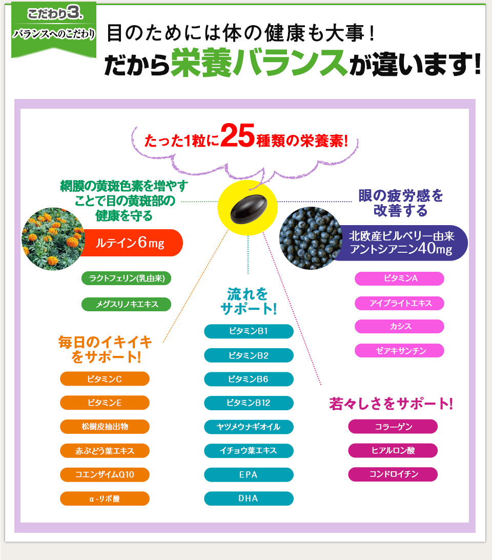 こだわり3.バランスへのこだわり