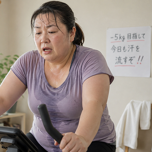 “汗をかけば痩せる“は誤解