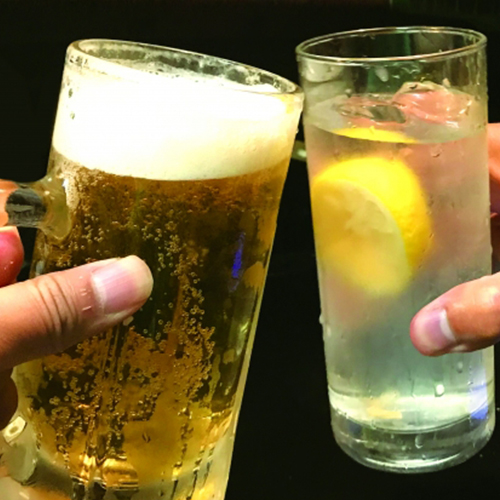 ビールや酎ハイ