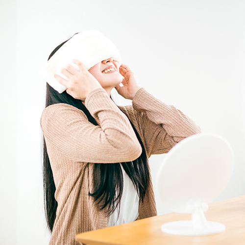 入浴とホットタオルで集中ケア