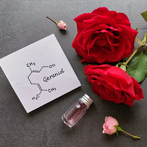 ゲラニオールによる抗炎症作用