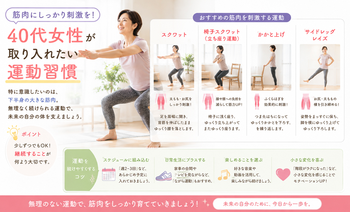 筋肉量の低下を防ぐための「運動の質」