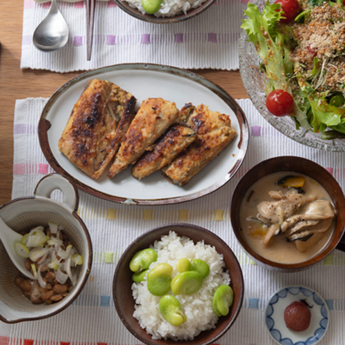 バランスの良い食事を心掛ける