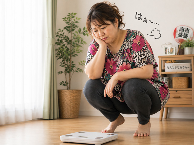 40代になると太りやすくなるのはなぜ？体に起こる変化とは