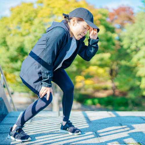 運動不足による筋肉量の減少