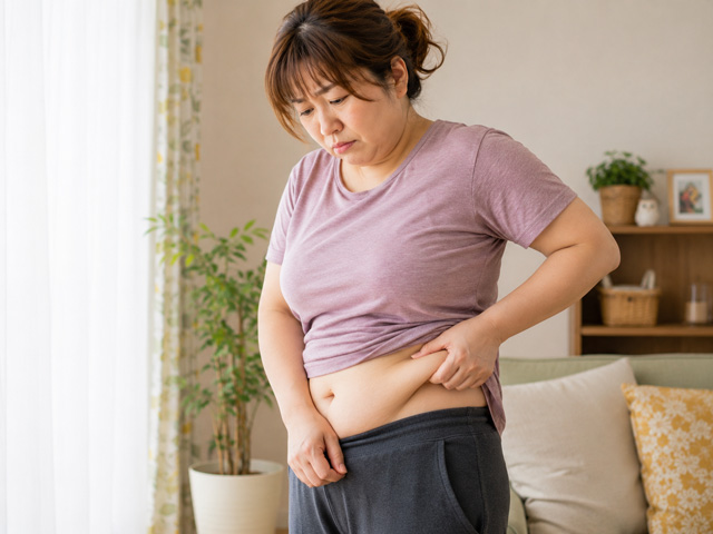 40代女性が太りやすくなる主な理由