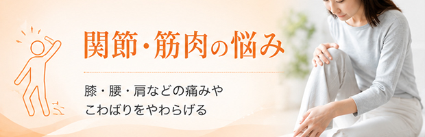 関節痛・筋肉の悩み