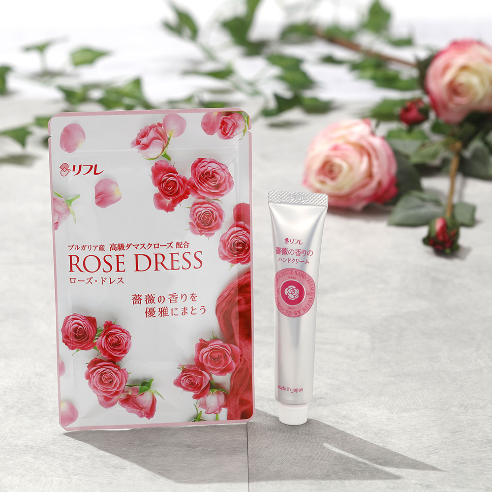 【期間限定】薔薇の香りのハンドクリーム5本セット※販売期間～2025年9月30日